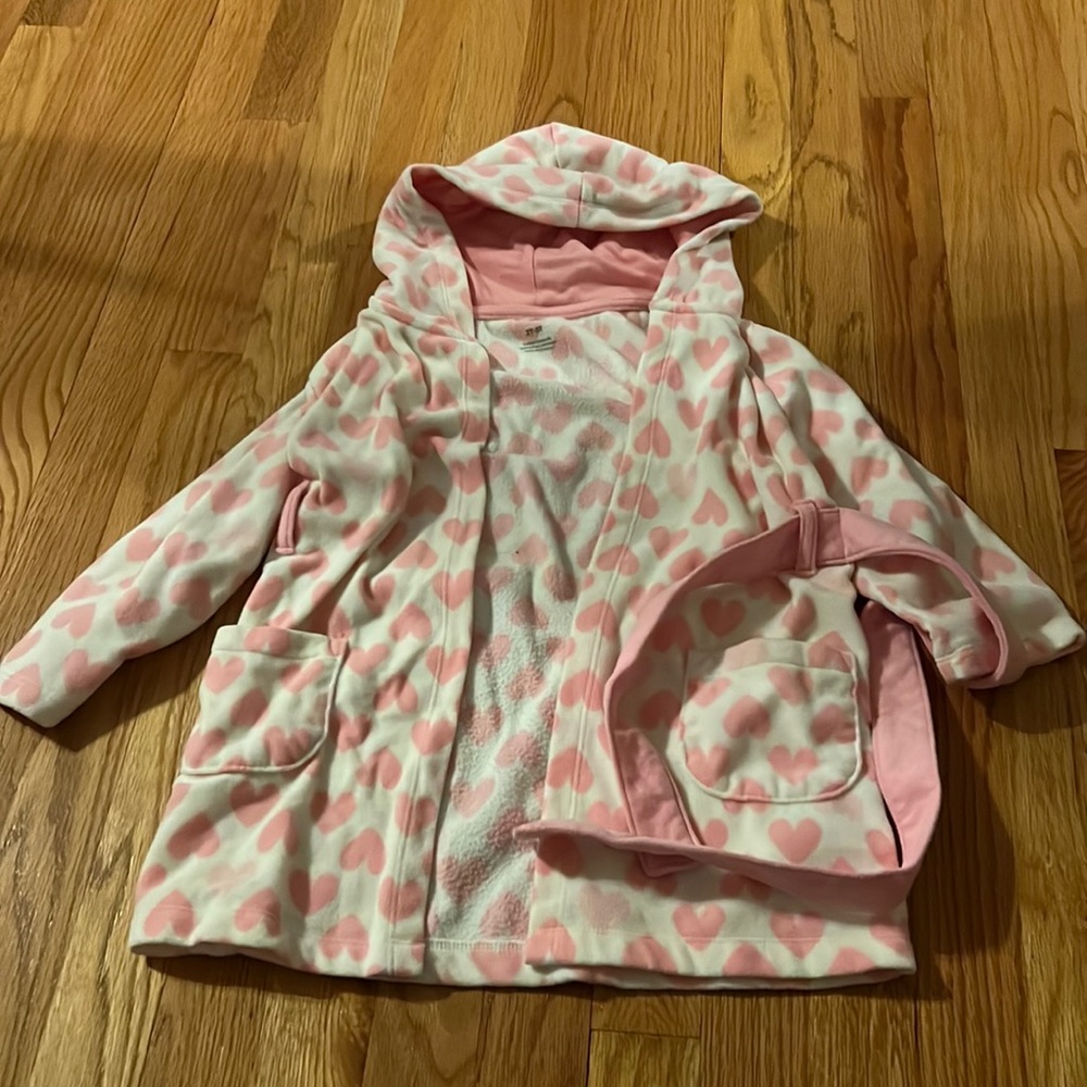 Hooded robe 2T-3T